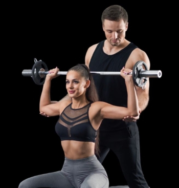 Black and Orange Modern Gym Instagram Post-compressed