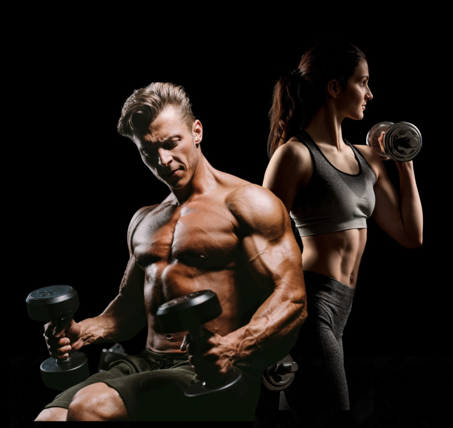 Black and Red Modern Workout Gym Poster-compressed (1)